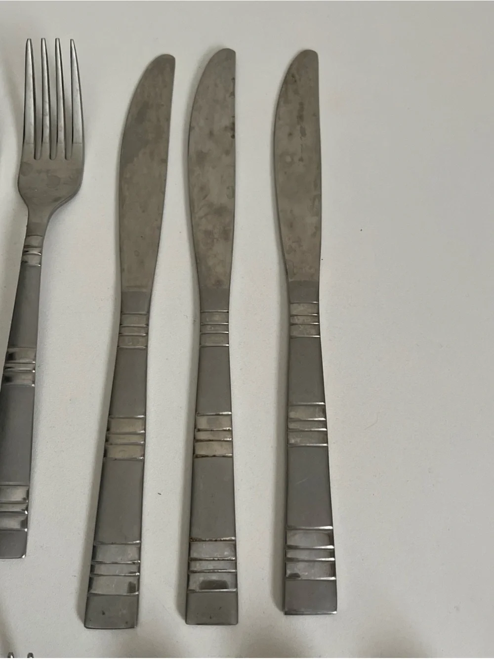 Mainstays Flatware Ashton Square Silverware Mixed Lot 16 Piece Kitchen Utensils